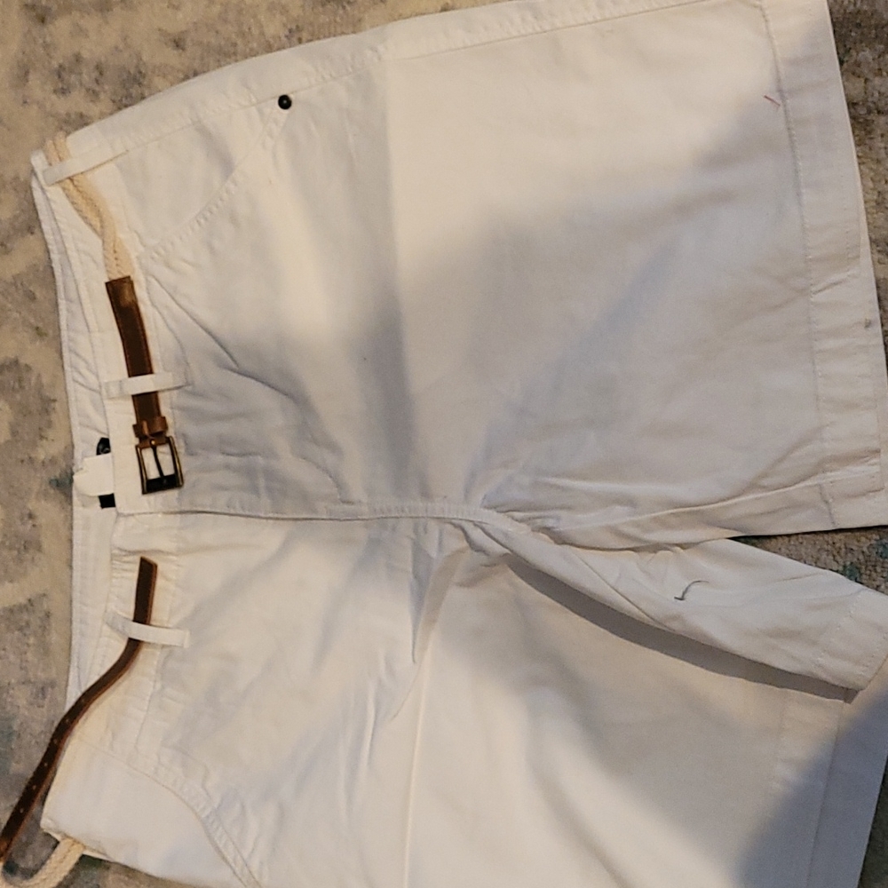 White dressy shorts